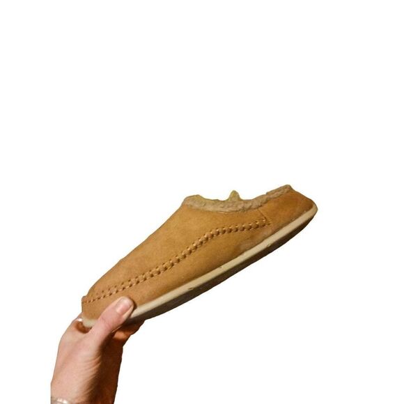 Deer stags men's 11 wide new in box Nordic slippers - Picture 2 of 5